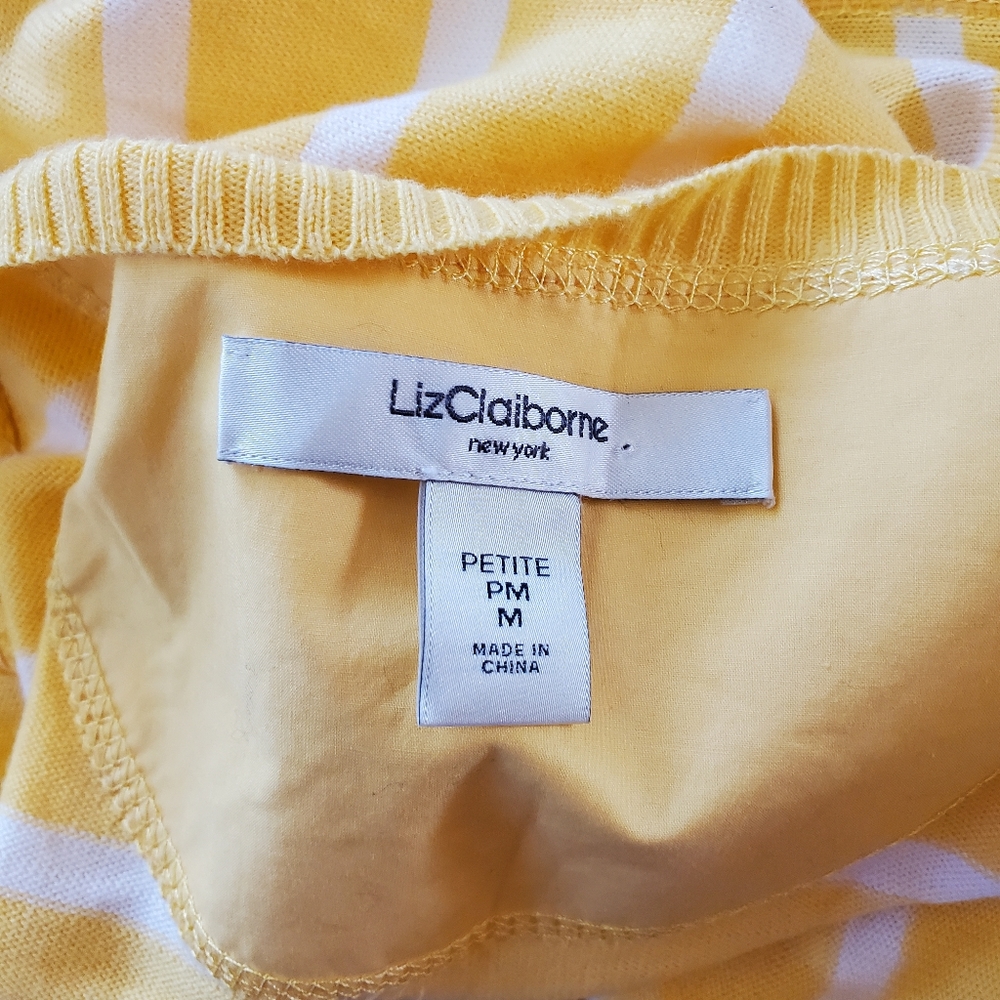 Liz Claiborne cardigan medium petite - Picture 5 of 7